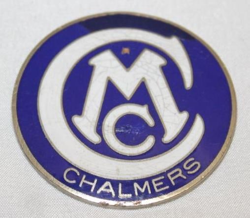 1918-1923 Chalmers Radiator Emblem Badge (1 of 2)