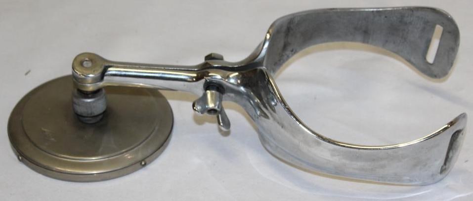 Accessory 1930's Automobile Spare Tire Mirror (1 of 3)