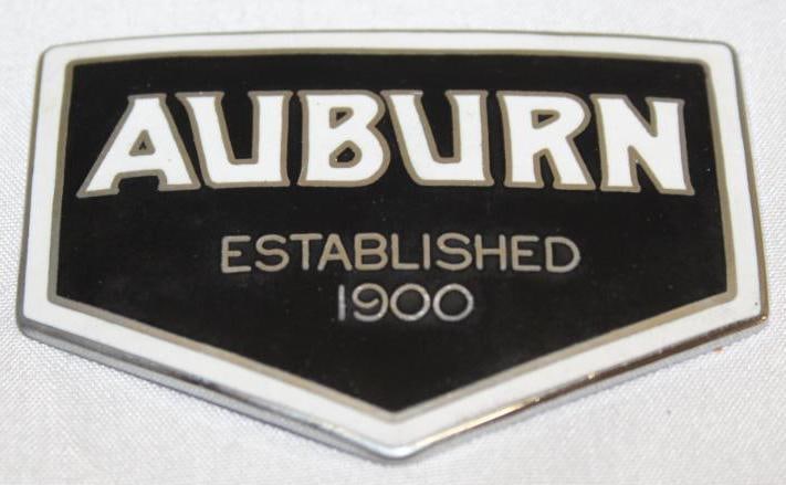 1930 Auburn Radiator Emblem Badge (1 of 2)