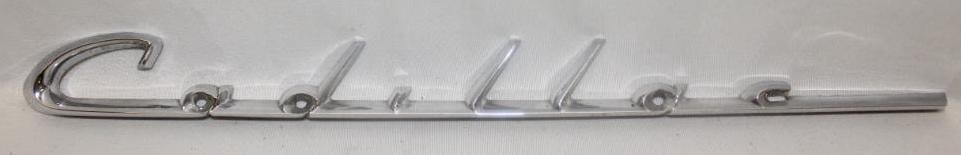 1950's Cadillac Emblem Script (1 of 2)