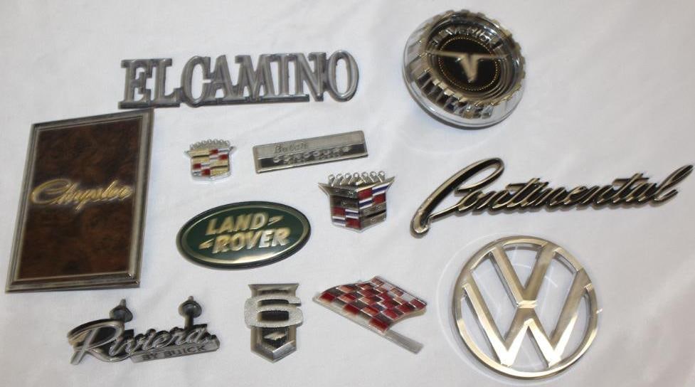 Group of 12 Auto Emblems and Badges (1 of 4)