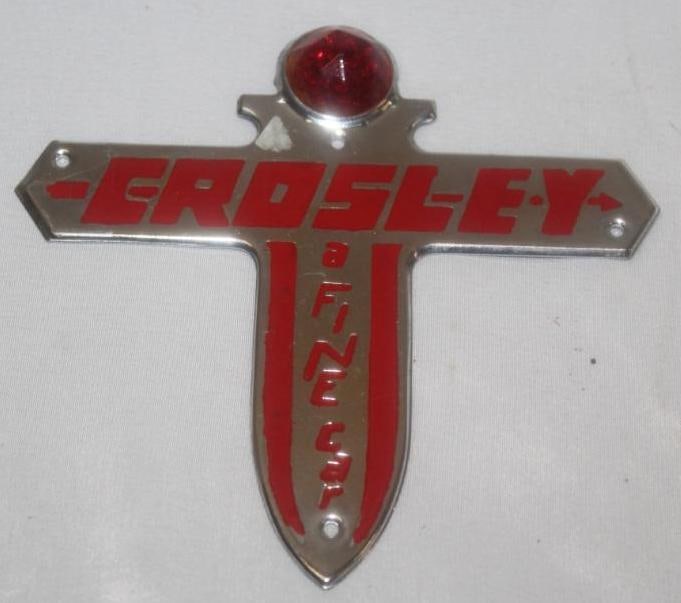 1946-1953 Crosley Trunk Emblem Badge (1 of 2)