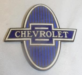 1929-1932 Chevrolet Radiator Emblem Badge (1 of 2)