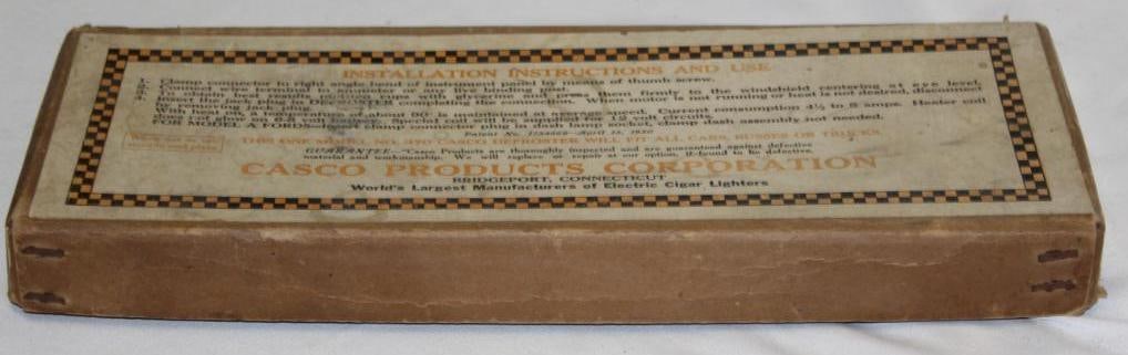 NOS Casco Automobile Windshield Defroster (1 of 5)