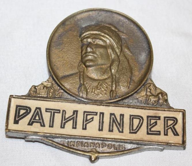 1915 Pathfinder Radiator Emblem Badge (1 of 2)