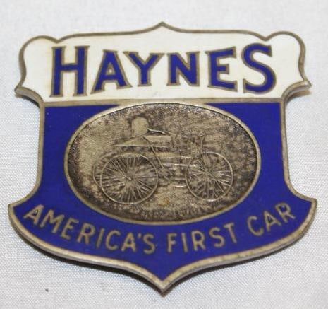 1917-1924 Haynes Radiator Emblem Badge (1 of 2)