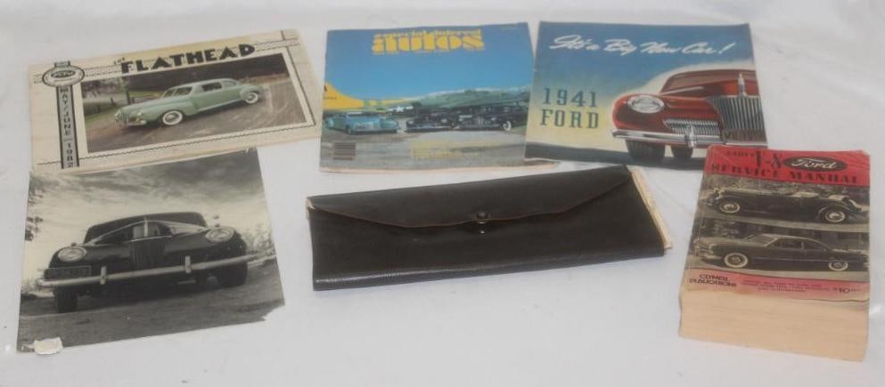 Group of Automobile Literature 1941 Ford (1 of 4)