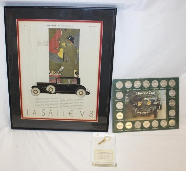 Group of 3 Automobile Advertising Items (1 of 5)