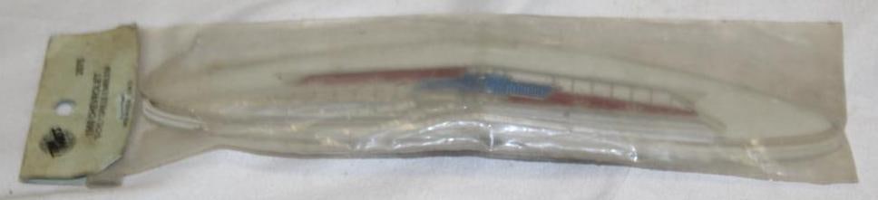 NOS 1960 Chevrolet Radiator Emblem Badge: 10" x 2"