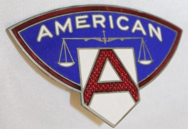 1917-1923 American Radiator Emblem Badge (1 of 2)