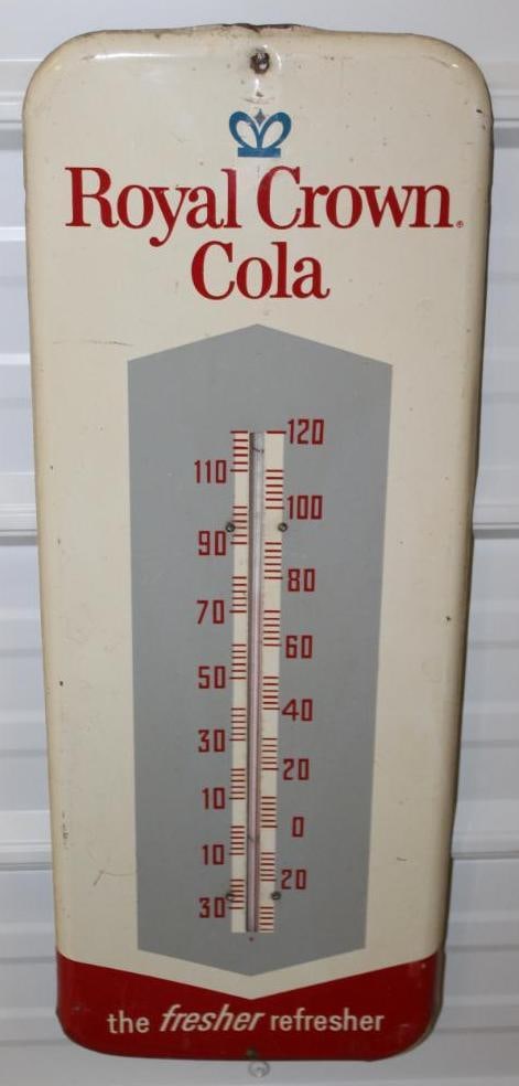 Royal Crown RC Cola Advertising Thermometer Donasco (1 of 5)
