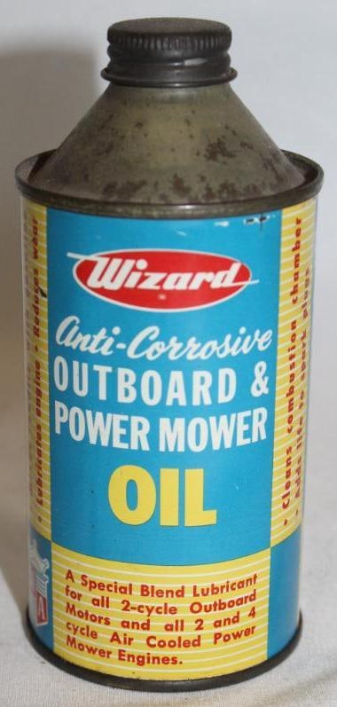 Wizard Outboard & Power Mower Oil Can (1 of 3)