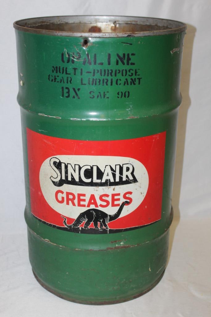 Sinclair Opaline Pennsylvania Gear Grease Can (1 of 6)