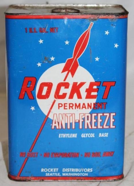 Rocket Permanent Antifreeze 1 Gallon Can (1 of 4)