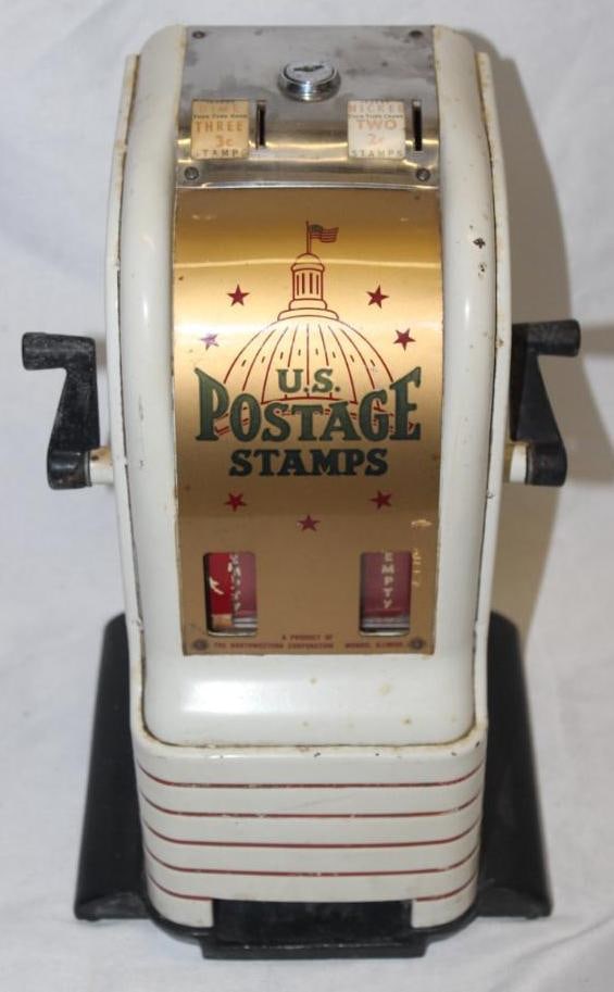 US Postage Stamps Countertop Coin Operated Dispenser (1 of 6)