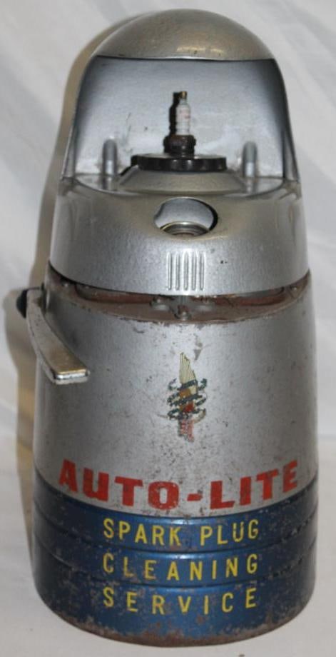 Auto-Lite Spark Plug Advertising Countertop Display Cleaner (1 of 6)