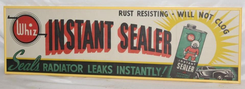 Whiz Instant Sealer Graphic Framed Automobile Poster (1 of 4)