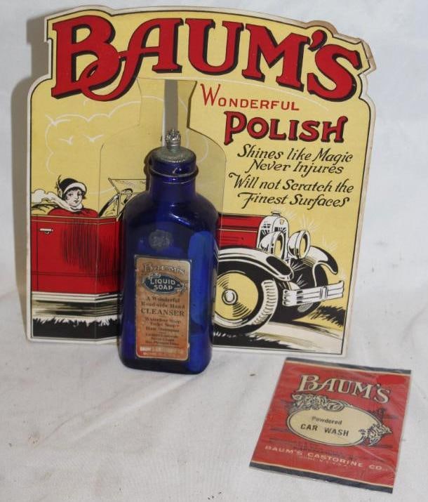 Baum's Wonderful Auto Polish Countertop Display with Bottle (1 of 9)
