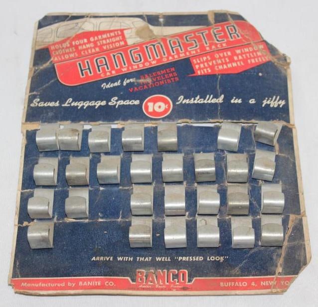 NOS Banco Automobile Garment Hooks Advertising Countertop Display (1 of 4)