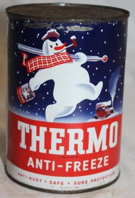 Graphic Thermo Antifreeze 1 Quart Motor Oil Can (1 of 3)