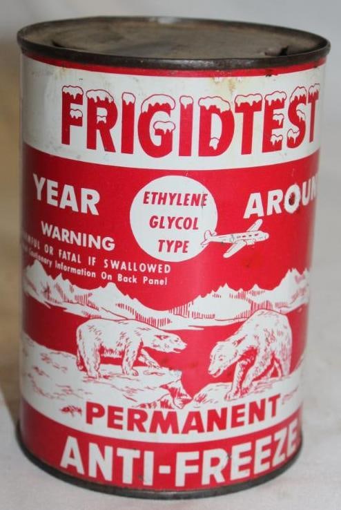 Graphic Frigidtest Antifreeze 1 Quart Can (1 of 3)