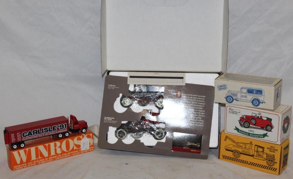 Group of 6 Ertl & Winross Collector Die-Cast Toy Truck Banks; Carlisle, Eastwood, Isky Cams (1 of 5)