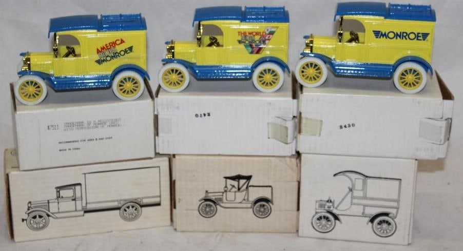 Group of 6 Ertl Collector Die-Cast Toy Truck Banks; Champion, Irwin, Monroe (1 of 5)
