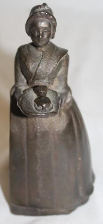 Early Baker's Chocolates Cast Iron Advertising Book End (1 of 5)