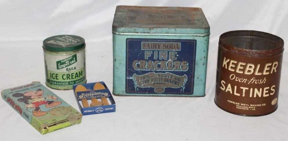 Group of 5 Household Advertising Food Items (1 of 7)