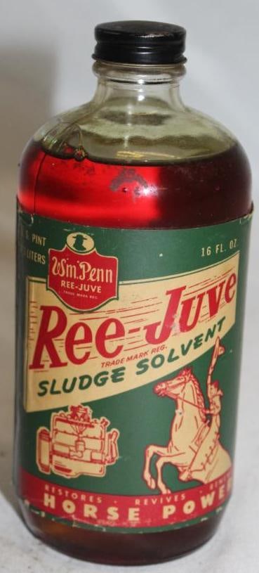 Wm. Penn Ree-Juve Sludge Solvent Bottle (1 of 3)