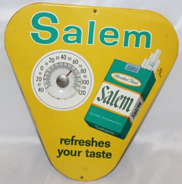 Salem Cigarettes Tobacco Advertising Thermometer (1 of 4)