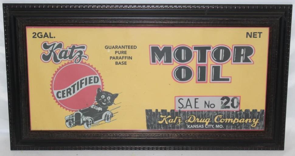 Catz Motor Oil Framed Poster (1 of 4)