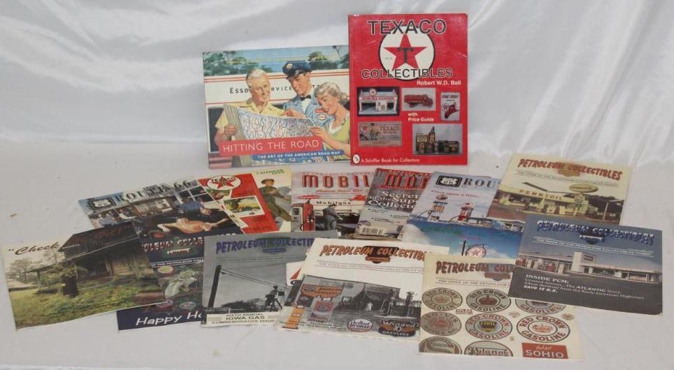 Group of 14 Service Station Collector Books and Magazines (1 of 4)