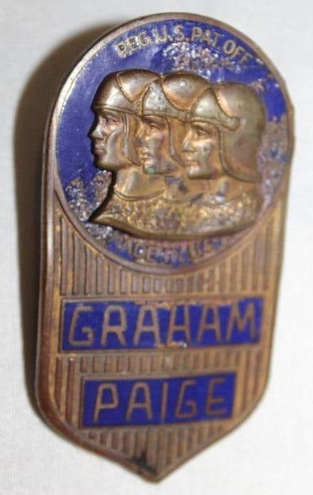 1929 Graham Paige Radiator Emblem Badge (1 of 2)