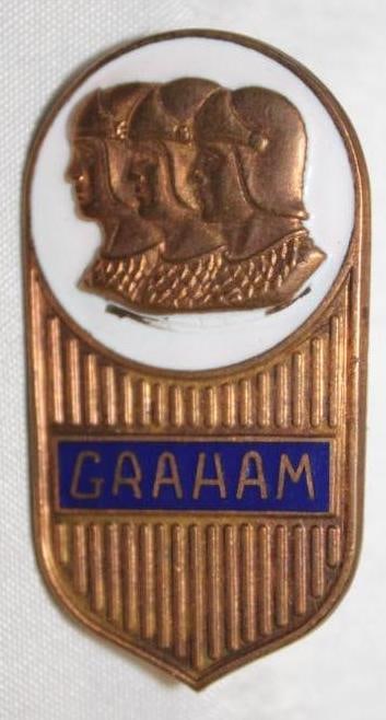 1930-1931 Graham Radiator Emblem Badge (1 of 2)