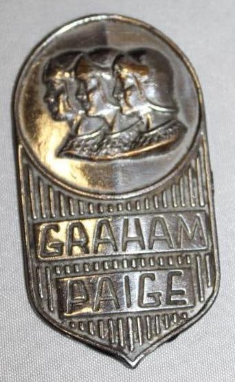 1928 Graham Paige Radiator Emblem Badge (1 of 2)