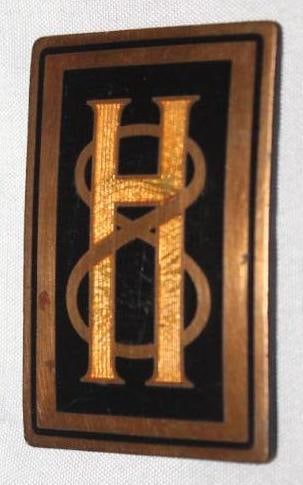 1928-1929 Hupmobile Radiator Emblem Badge (1 of 2)