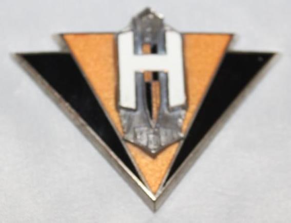 1930-1931 Hupmobile Radiator Emblem Badge (1 of 2)