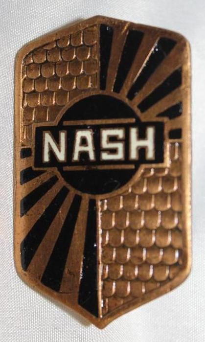 1928-1931 Nash Radiator Emblem Badge (1 of 2)