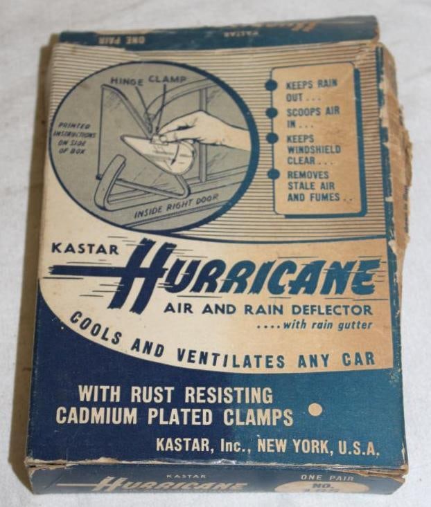 NOS Automobile Air & Rain Deflector by Kastar (1 of 2)