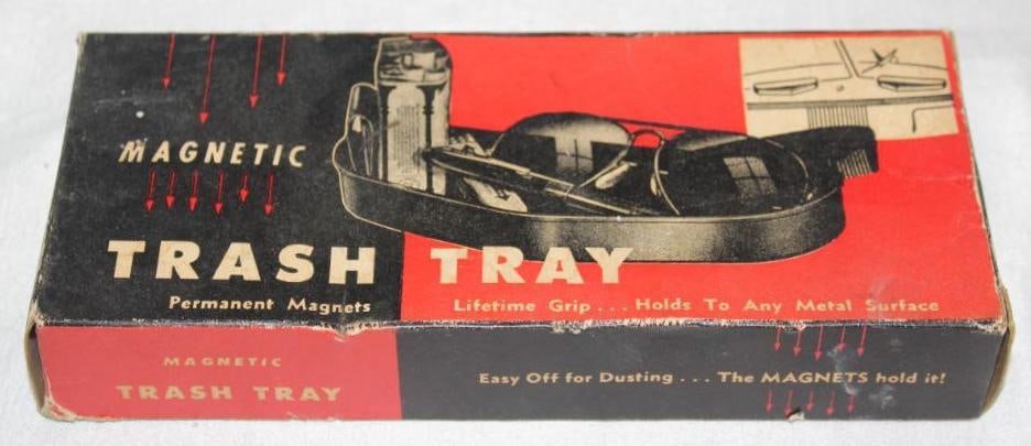 NOS Automobile Magnetic Trash Tray (1 of 4)