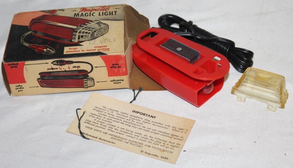 NOS Automobile Accessory Light Magnetic Magic Light (1 of 2)