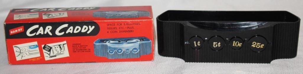 NOS Automobile "Car Caddy" Accessory Storage Tray (1 of 2)