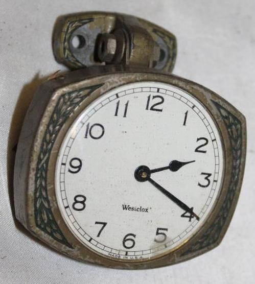 Early Automobile Dash Clock by Westclox (1 of 2)