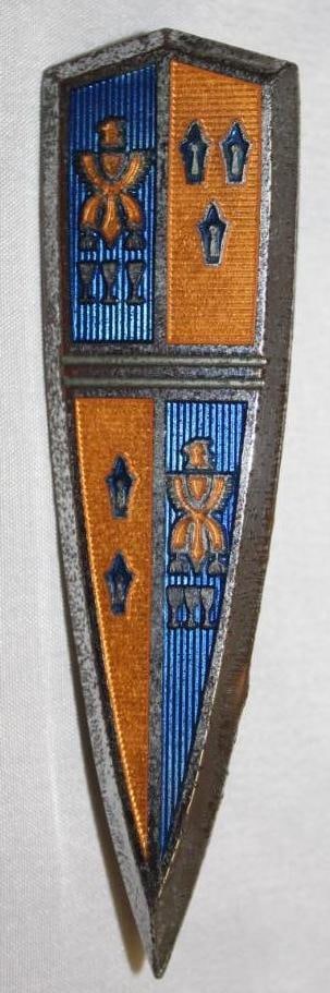 1940 Desoto Plymouth Trunk Emblem Badge (1 of 2)