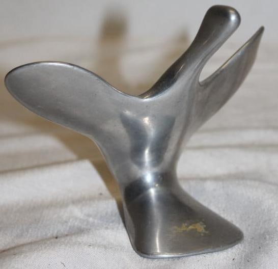 Stylized Goose Radiator Mascot Hood Ornament (1 of 5)