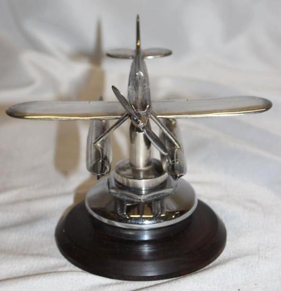Rolls Royce Supermarine S-6 Airplane Schneider Trophy Radiator Mascot Hood Ornament (1 of 6)