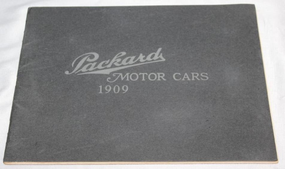 1909 Packard Thirty Sales Brochure Book (1 of 8)