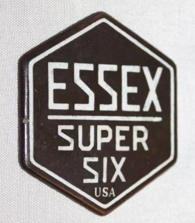 1928 Hudson Essex Super 6 Export Model Radiator Emblem Badge (1 of 2)