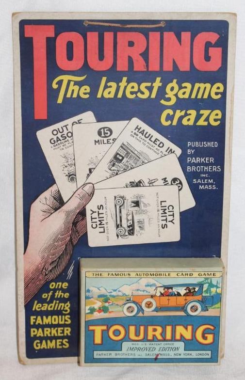 Early Touring Cards Game Countertop Advertising Display (1 of 4)